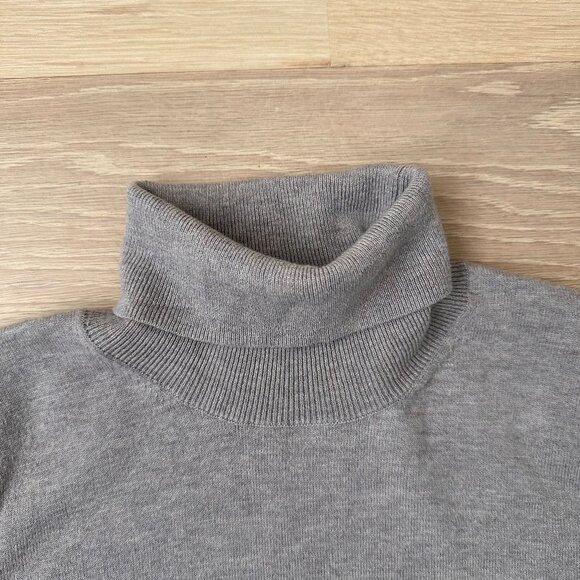 WILFRED FREE TURTLENECK SWEATER - MERINO WOOL & COTTON - SIZE MEDIUM - Picture 2 of 6